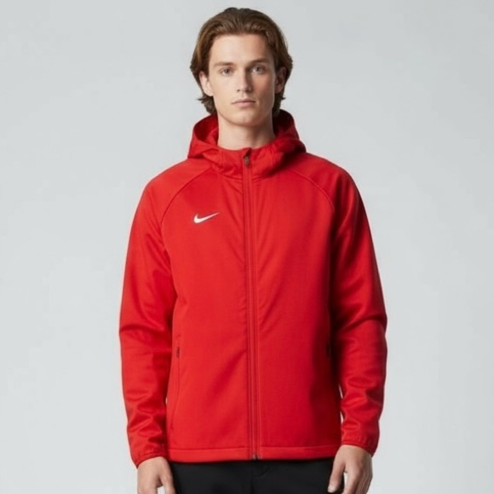 NIKE Jacket Therma Sphere Full Zip Hooded Coaches Sports Mens Sz M CI4490-695
